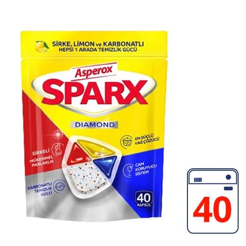 Asperox Sparx Diamond Bulaşık Makinesi Kapsülü