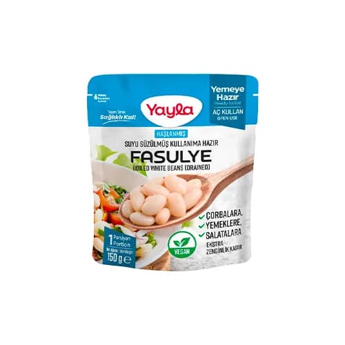 Yayla Haşlanmış Susuz Fasulye