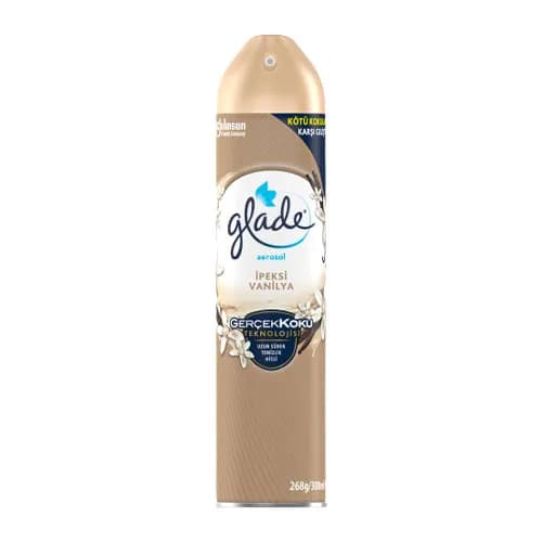 Glade Aerosol İpeksi Vanilya Oda Kokusu