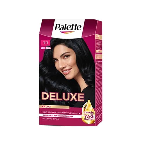 Palette Deluxe 1-1 Gece Mavisi Saç Boyası