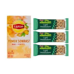 Lipton Yemek Sonrası & Altınbaşak Çörekotlu Kinoalı
