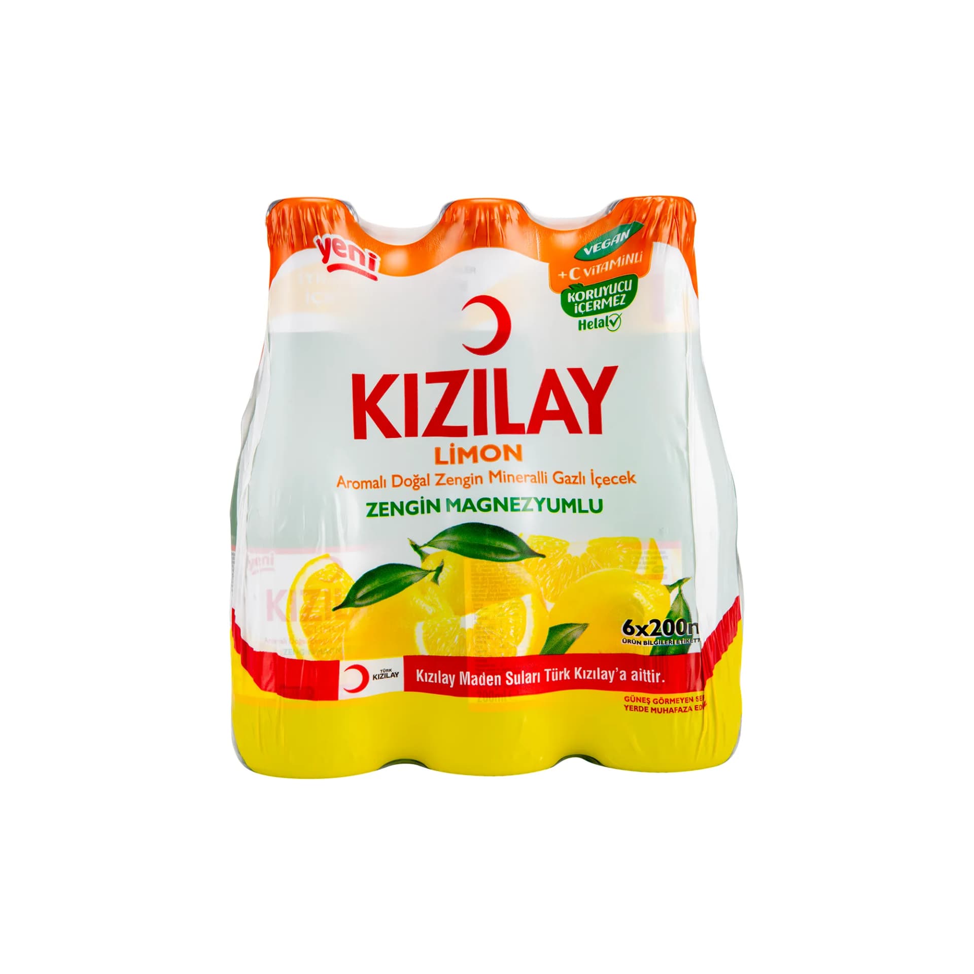 Kızılay +C Vitaminli Doğal Limon Aromalı Maden Suyu