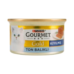 Gourmet Gold Kıyılmış Ton Balıklı Kedi Yaş Mama