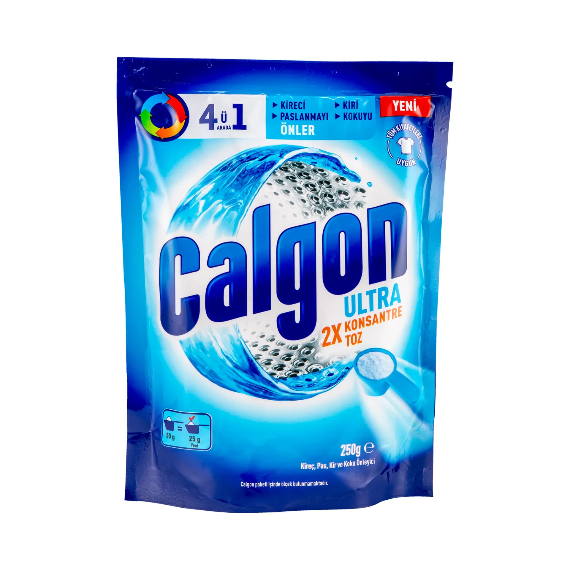 Calgon Power Pas, Kireç ve Koku Önleyici Konsantre Toz