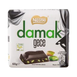 Nestle Damak Gece Antep Fıstıklı %55 Bitter Çikolata