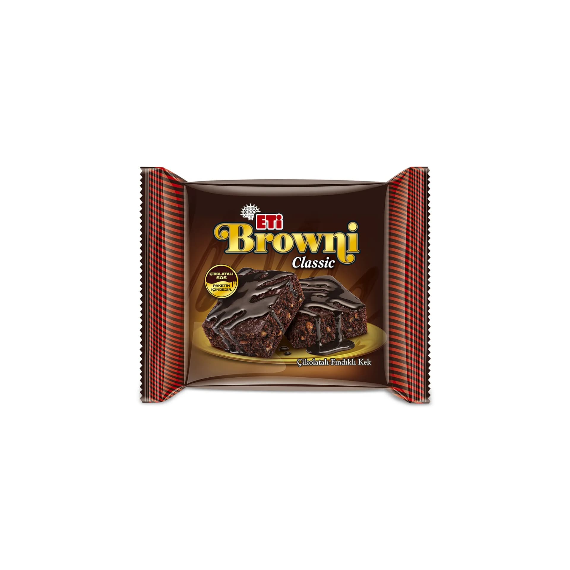 Eti Browni Classic Çikolatalı Fındıklı Kek