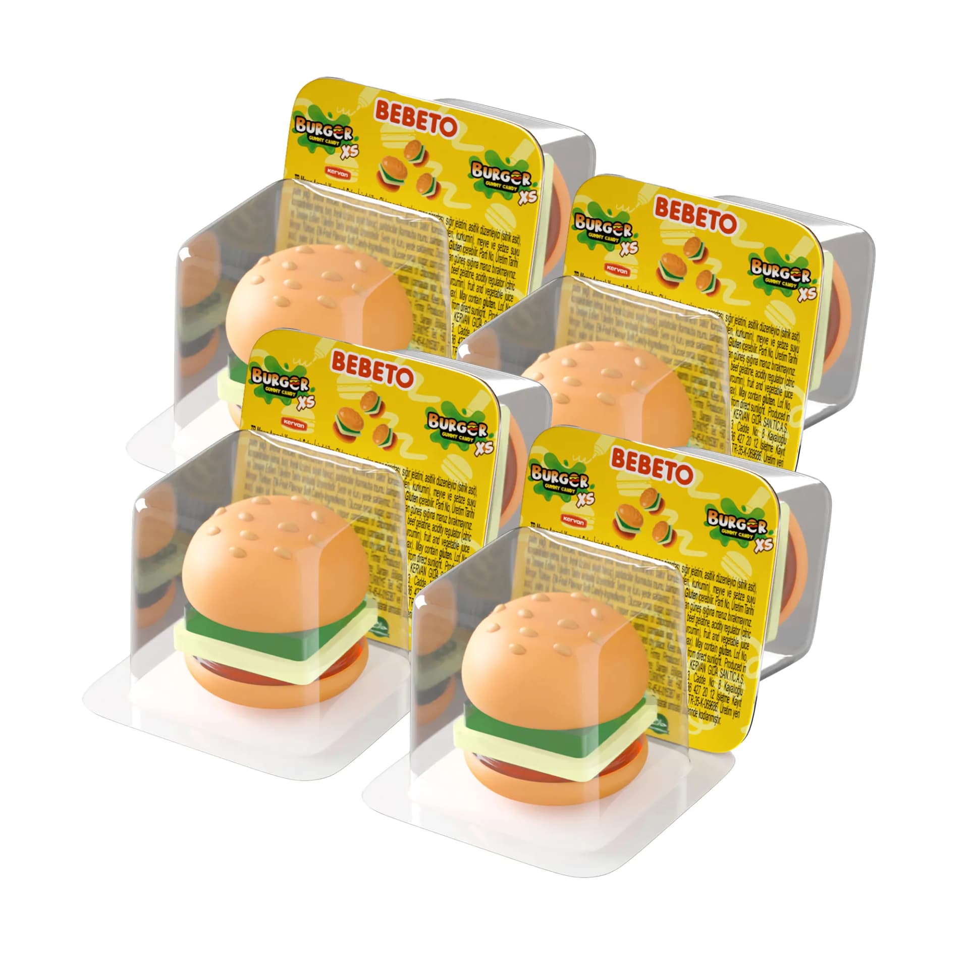 Bebeto XS Burger Jelly