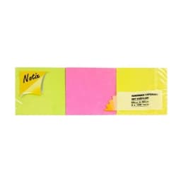 NOTIX NEON100 Yaprak Yapışkanlı Not Kağıdı 50 x 40