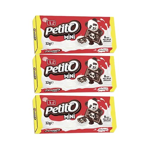 Eti Petito Mini Bol Sütlü Çikolata