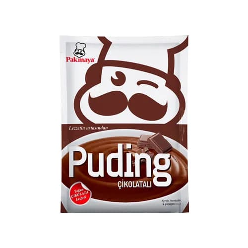Pakmaya Çikolatalı Puding