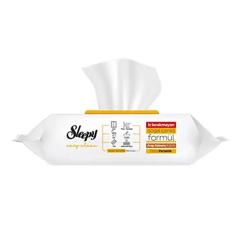Sleepy Arap Sabunu Katkılı Yüzey Temizlik Havlusu