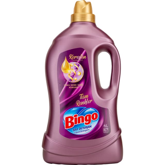Bingo Sıvı Çamaşır Deterjanı Onaran Koruma 67 Yıkama