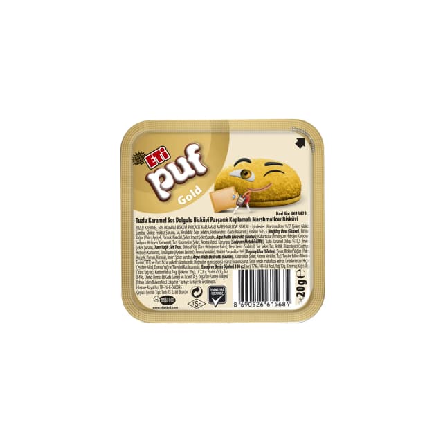 Eti Puf Gold Tuzlu Karamel Dolgulu