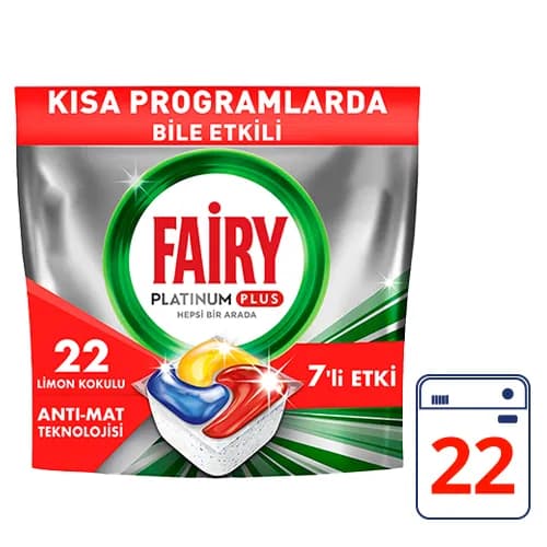Fairy Platinum Plus Bulaşık Makinesi Deterjanı Kapsülü