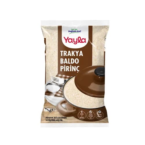 Yayla Trakya Baldo Pirinç
