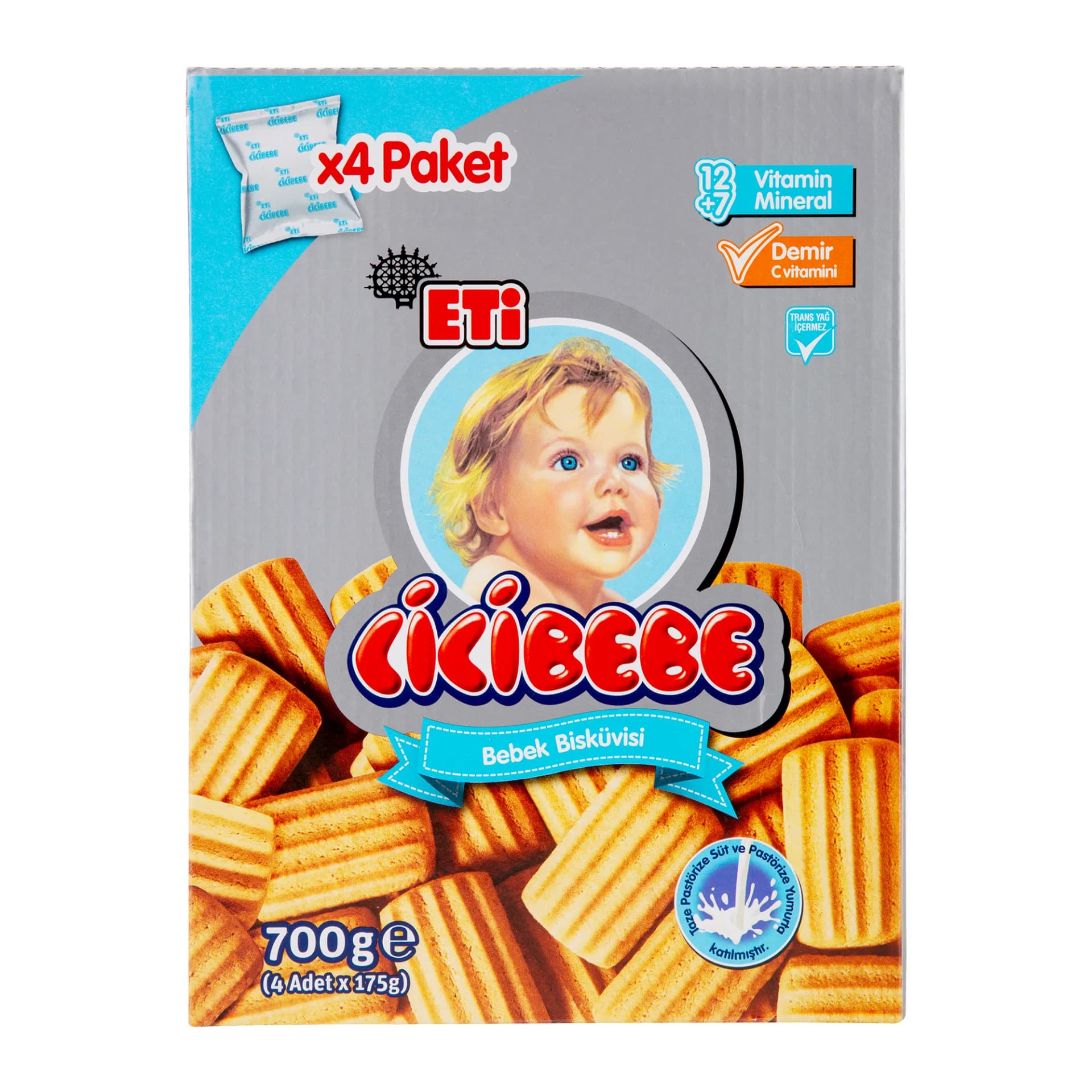 Eti Cicibebe Bebek Bisküvisi