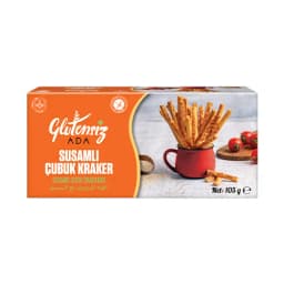 Glutensiz Ada Susamlı Çubuk Kraker