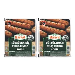Banvit Tütsülenmiş Piliç Jumbo Sosis