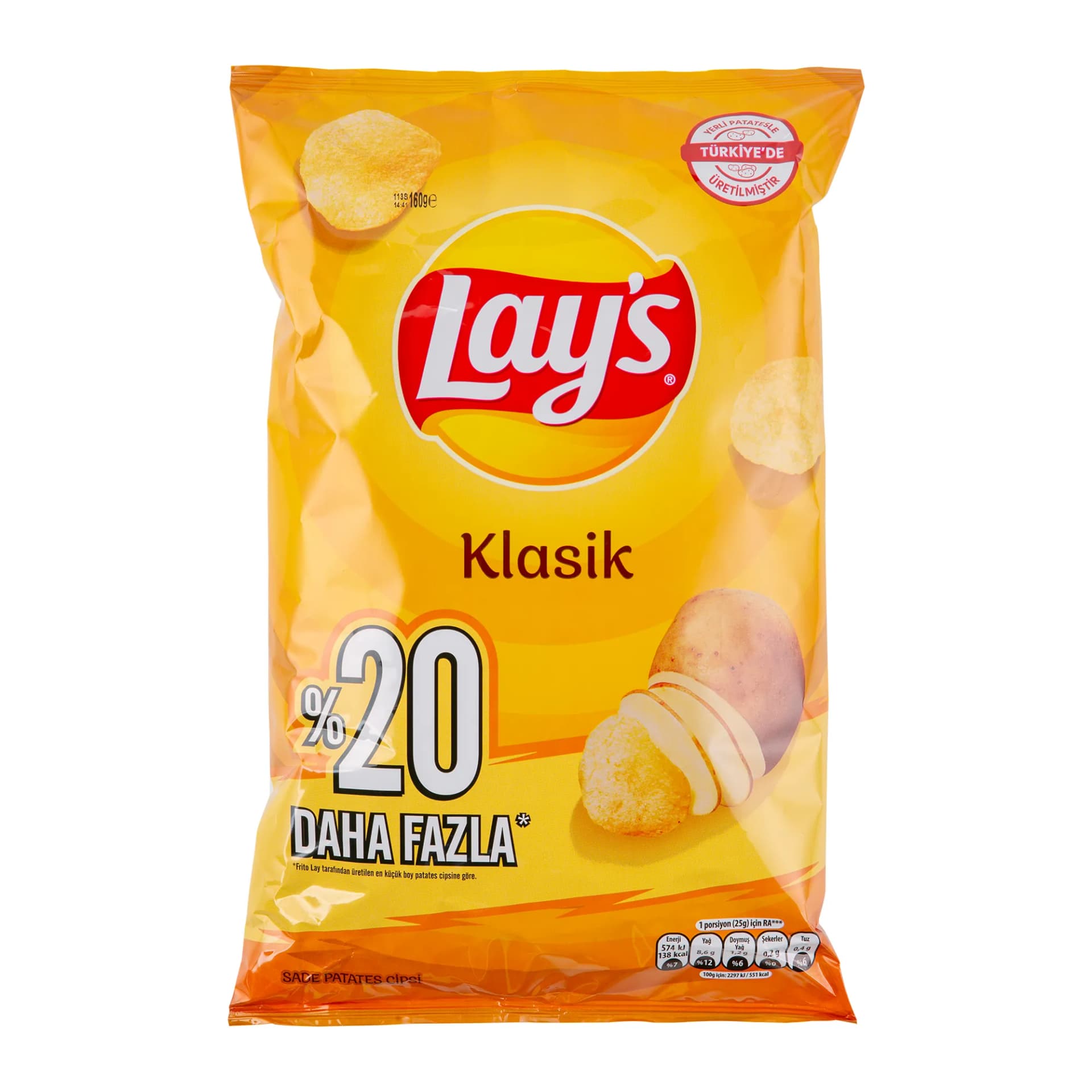 Lay's Klasik Patates Cipsi Parti Boy
