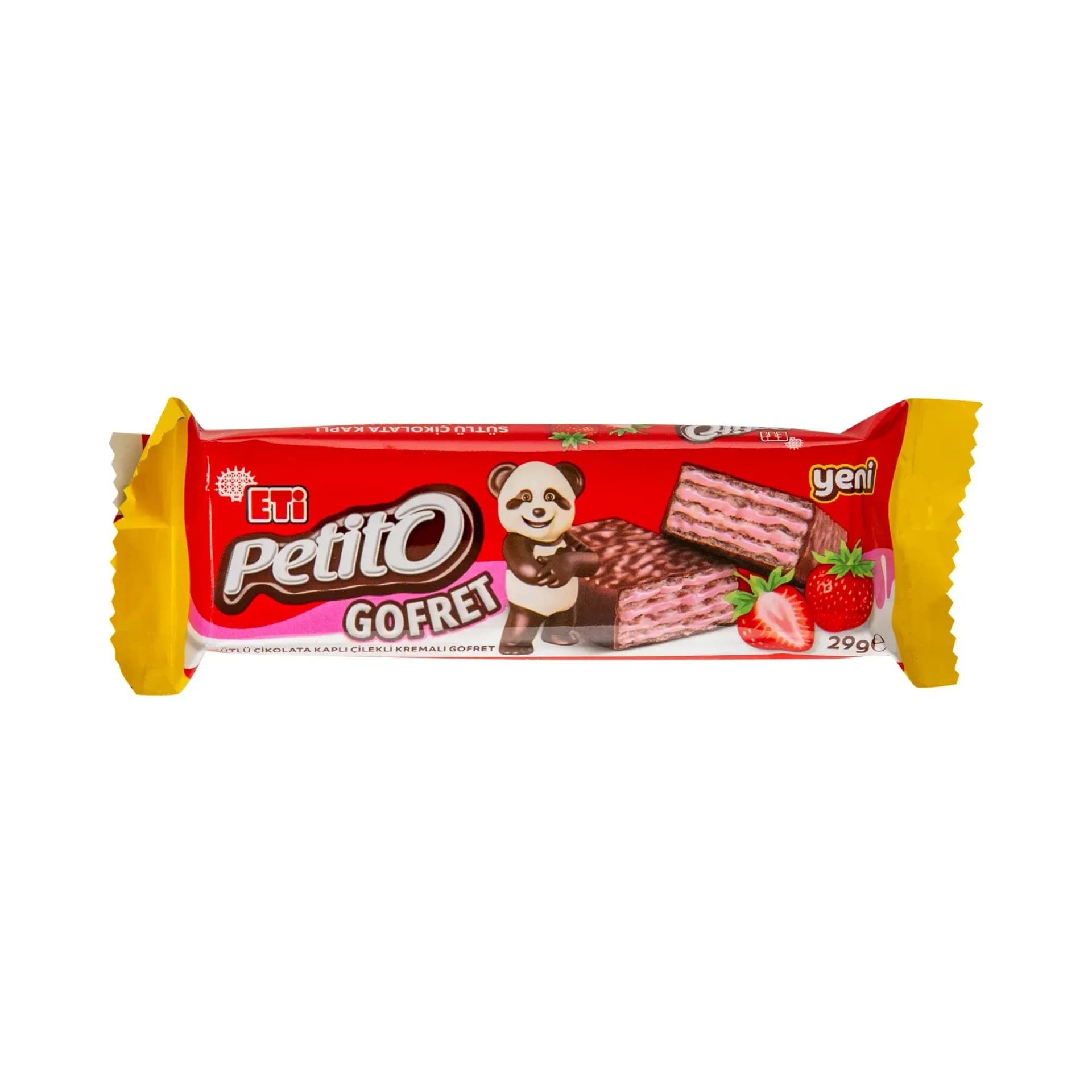 Eti Petito Çilekli Gofret
