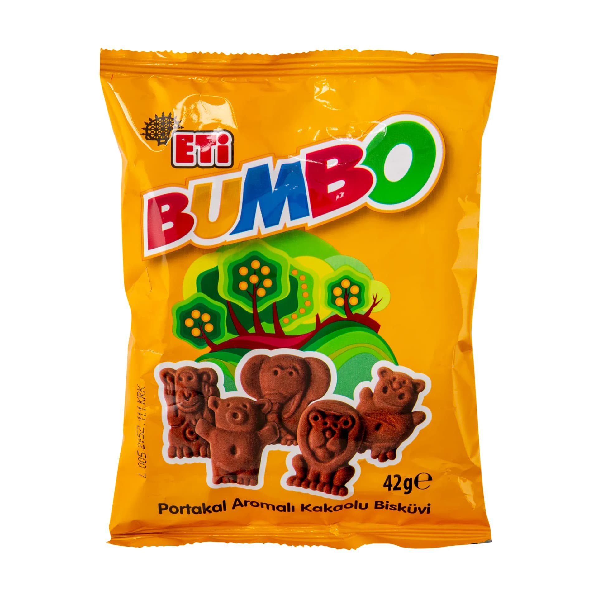 Eti Bumbo Portakal Aromalı Kakaolu Bisküvi