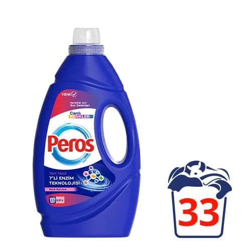 Peros Sıvı Çamaşır Deterjanı Canlı Renkler