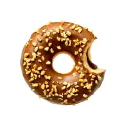 Donut Worry Be Happy Fındıklı Çikolata Dolgulu Donut