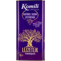 Komili Lezzetlik Yumuşak Naturel Sızma Zeytinyağı