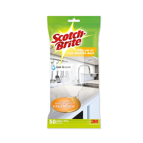 Scotch Brite Kullan-At Islak Mutfak Bezi