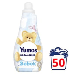 Yumoş Doğal Özler Konsantre Çamaşır Yumuşatıcı Bebek 50 Yıkama