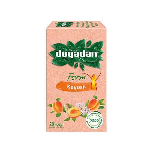 Doğadan Form Kayısılı Bitki Çayı