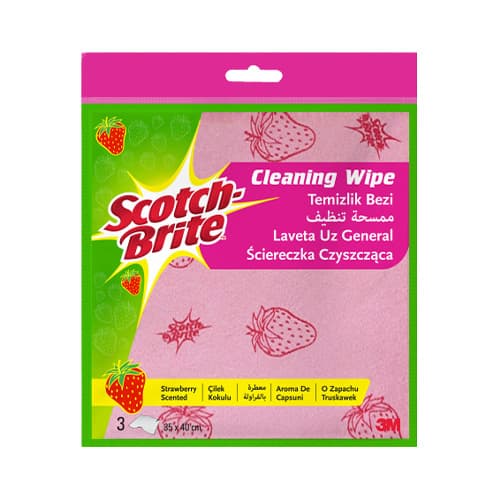 Scotch Brite Çilek Kokulu Temizlik Bezi