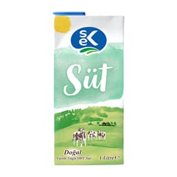 Sek Yarım Yağlı Süt