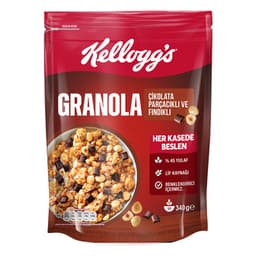 Kellogg's Çikolata Parçacıklı & Fındıklı Granola 340 G