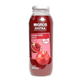 Migros Ektra Sıkma Nar Suyu 250 Ml