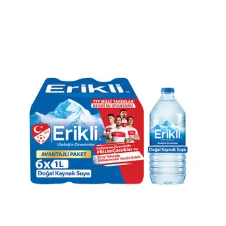 Erikli Su 6 x 1 L