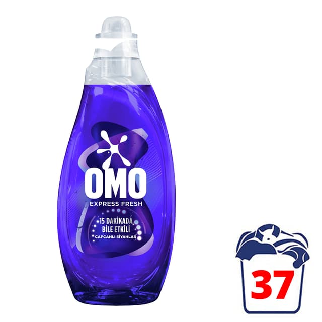 Omo Express Fresh Capcanlı Siyahlar 37 Yıkama