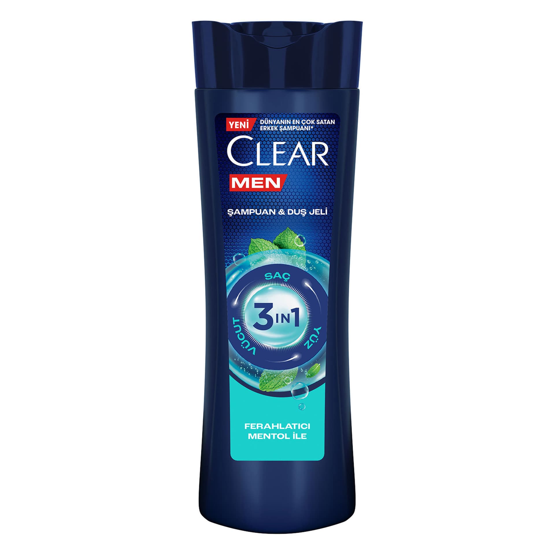 Clear Men Şampuan Cool Sport Menthol 3 in 1
