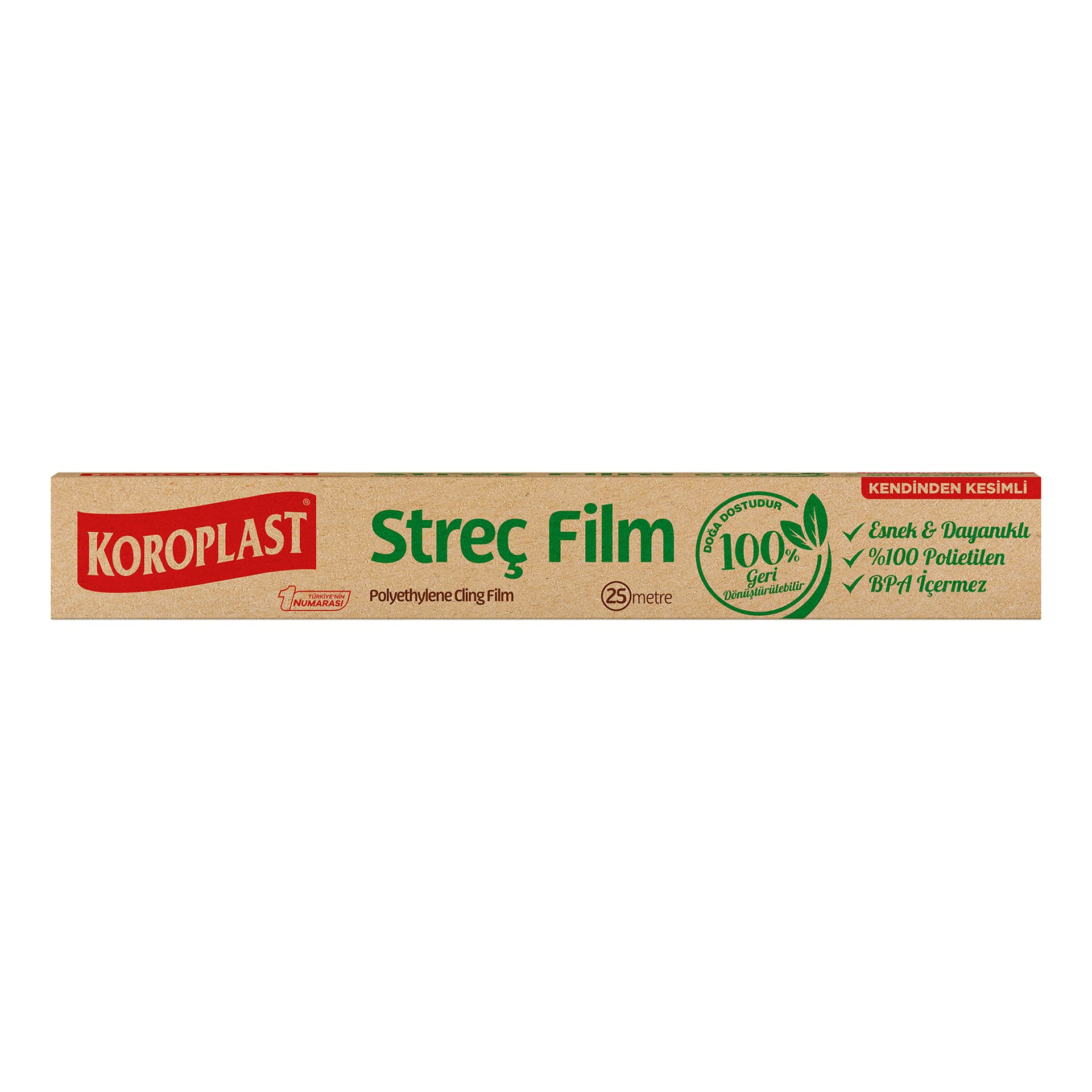 Koroplast Doğa Dostu Streç Film 30 cm x 25 m